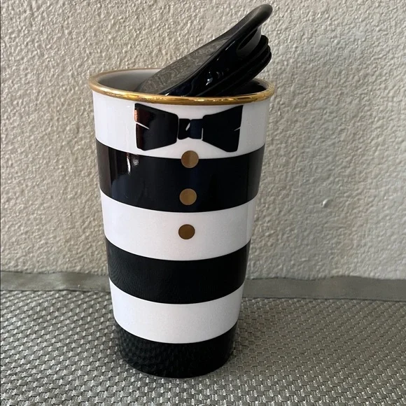 Starbucks Black and White Tuxedo Mug - Picture 5 of 5